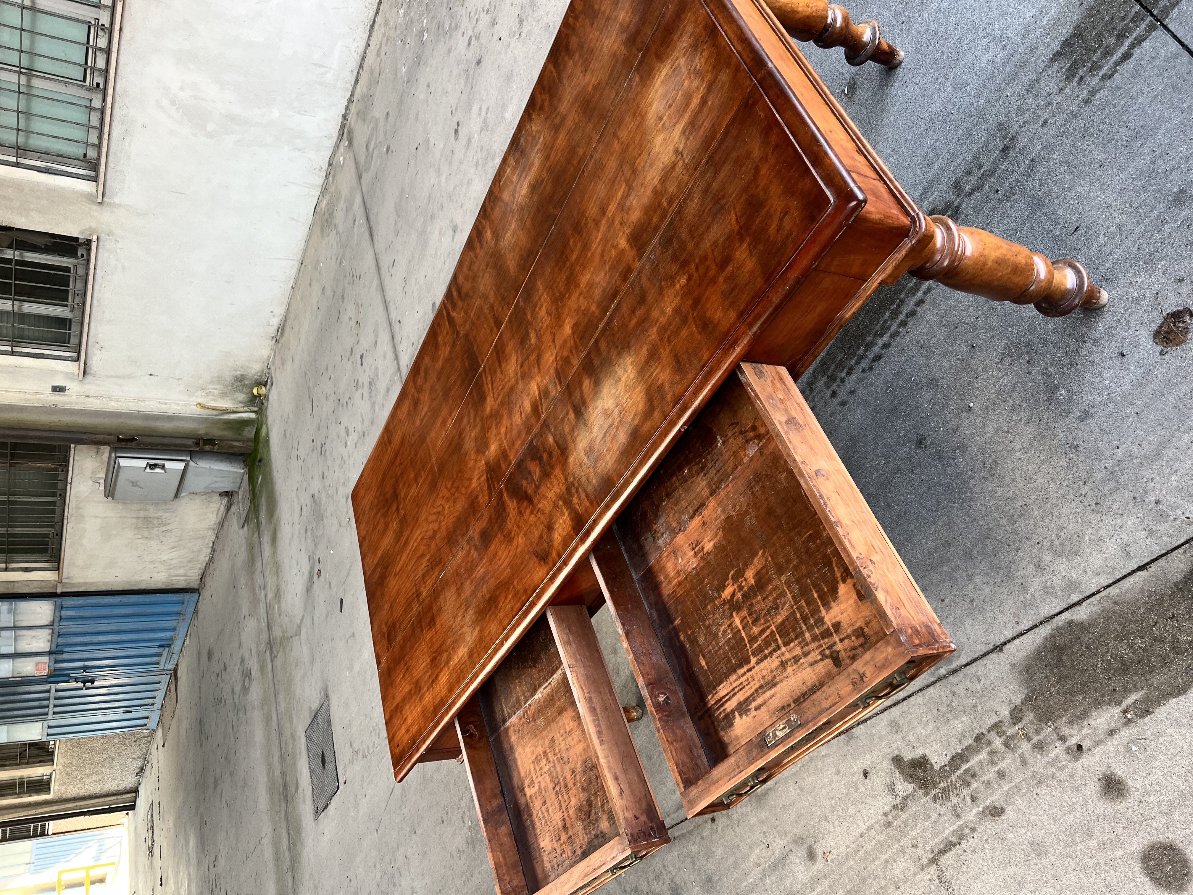 Tavolo 800 ciliegio lombardo restaurato - Immagine 4