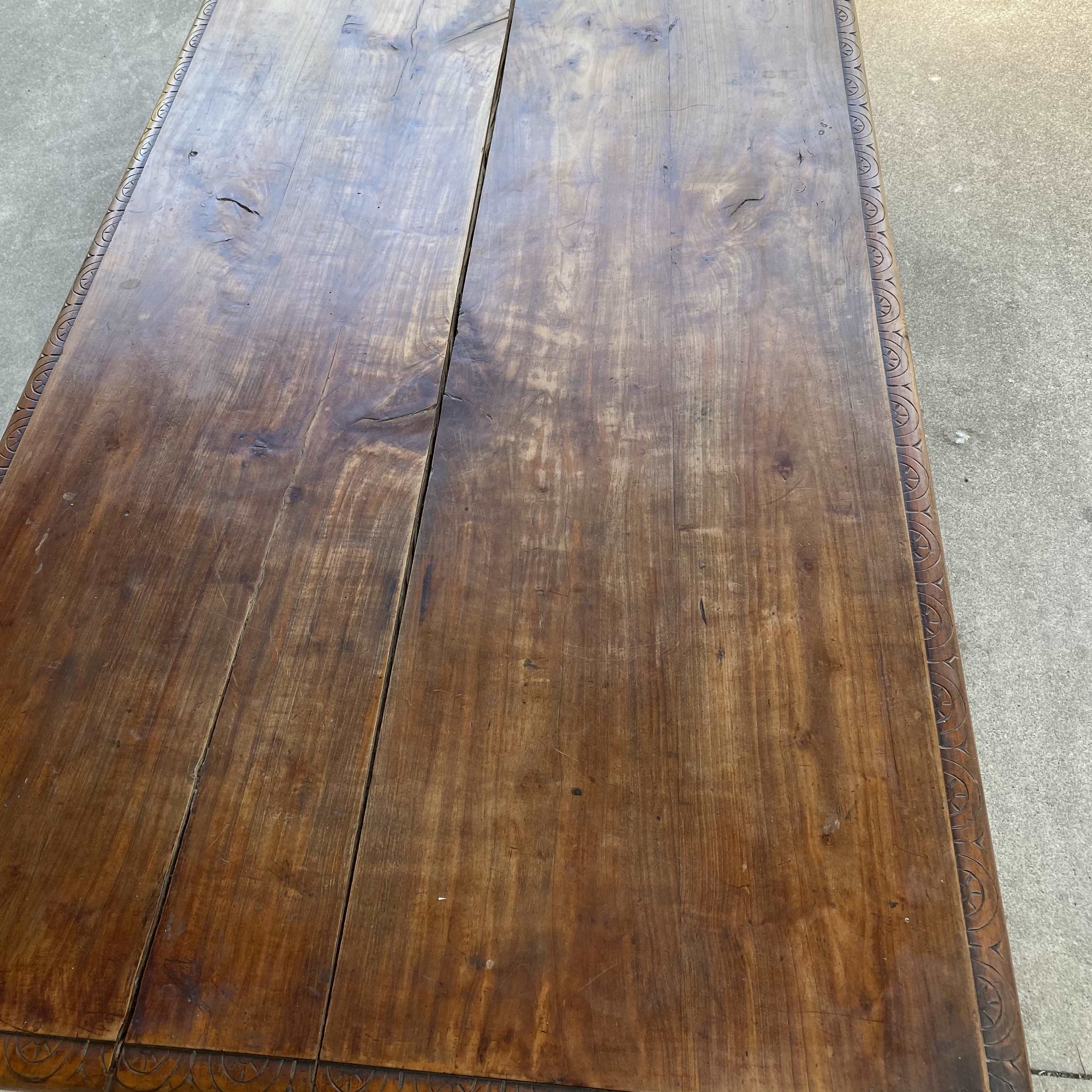 Tavolo in Legno Massello dell'800 - Immagine 3